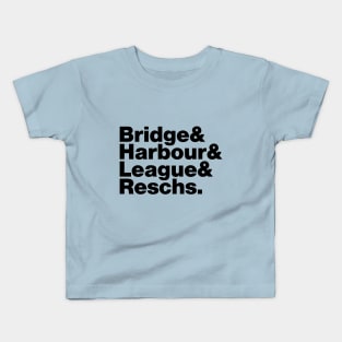 Reschs - Sydney (black) Kids T-Shirt